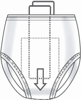 Dignity Pocket Pant for Over Active Bladder HI26900