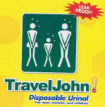 TravelJohn Disposable Urinal for Men, Women, &amp; Children