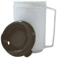 Weighted Insulated Mug w/No-Spill Lid Ke160211