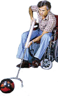 Wheelchair Bowling Ball Pusher MA71205-0001