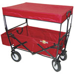 Swiveling Folding Wagon with Canopy Top OEM900124