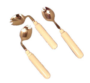 Spork with Built Up Handle PA028