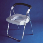 The Voyager Folding Commode