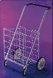 The Swiveler Folding Metal Shopping Cart  (OUT OF STOCK) PM396103