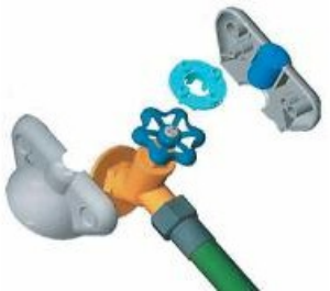 The Gripper Shut Off and Spigot Handle PA003
